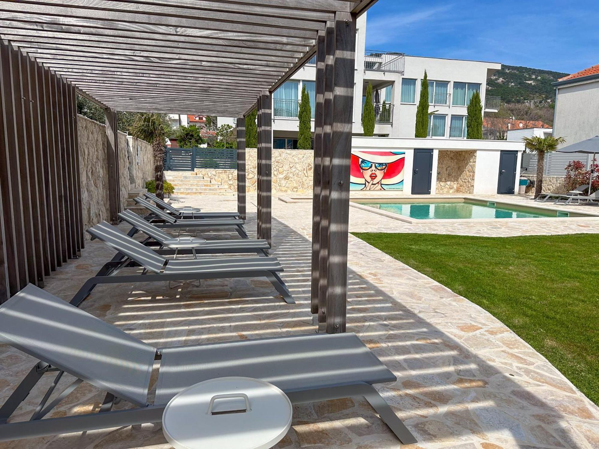 Apartment Baska, Exklusive Apartments Mit Poolarea In Baska, Krk - Kroatien Экстерьер фото