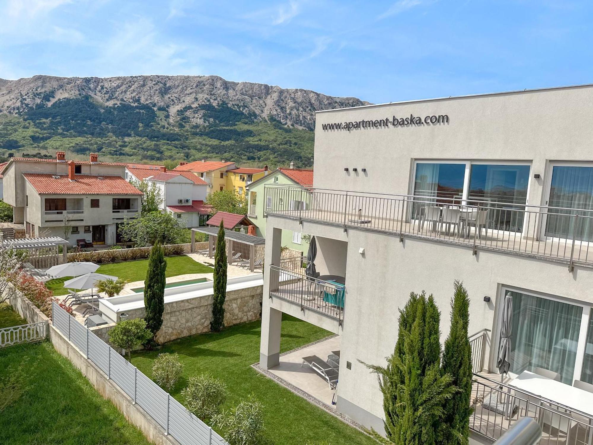 Apartment Baska, Exklusive Apartments Mit Poolarea In Baska, Krk - Kroatien Экстерьер фото
