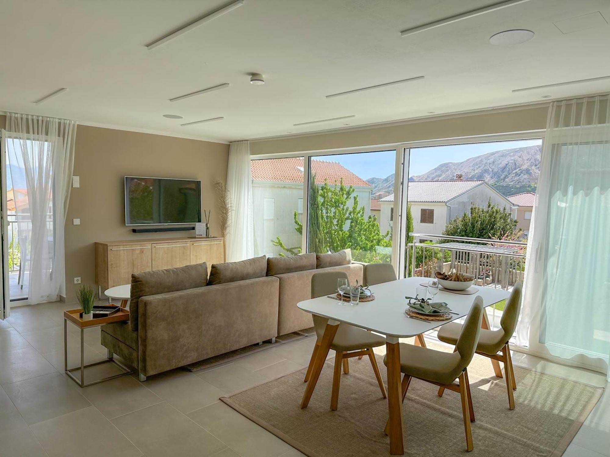 Apartment Baska, Exklusive Apartments Mit Poolarea In Baska, Krk - Kroatien Экстерьер фото